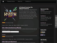 Tablet Screenshot of hearthcast.com